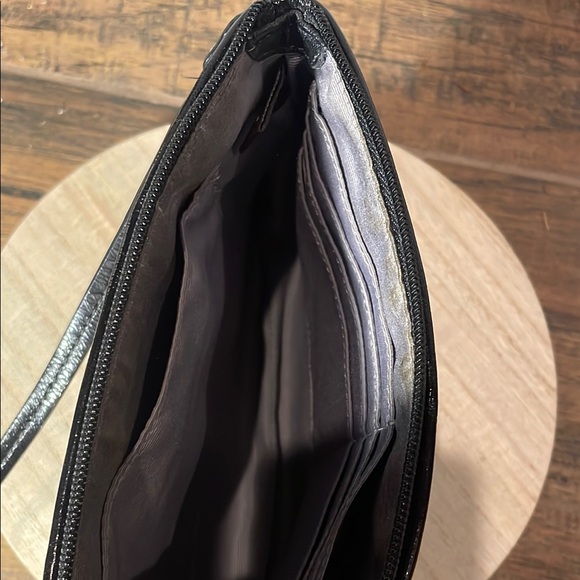 Coach Black Signature Wristlet - Picture 3 of 3